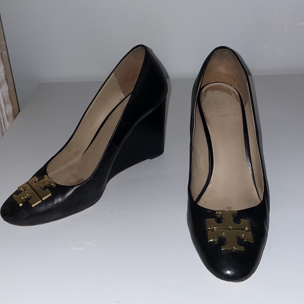Tory Burch Medallion Pump Wedge